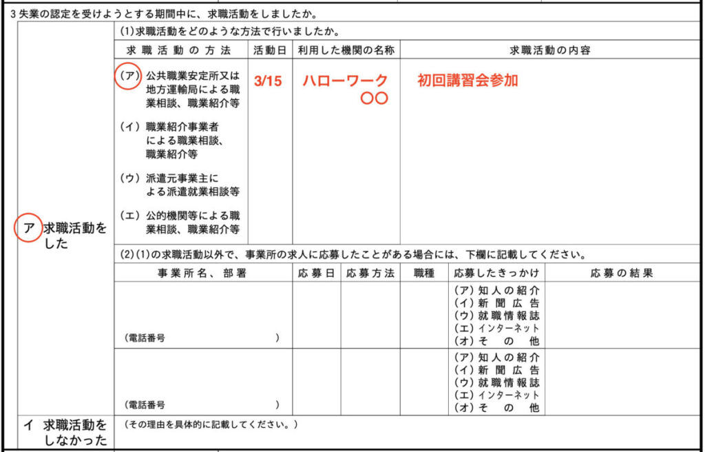 初回認定